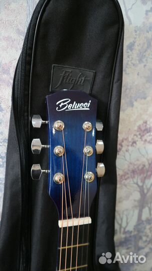 Акустическая гитара с чехлом