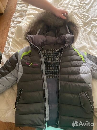 Пуховик зимний