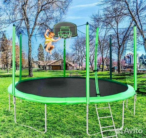 Каркасный батут для детей