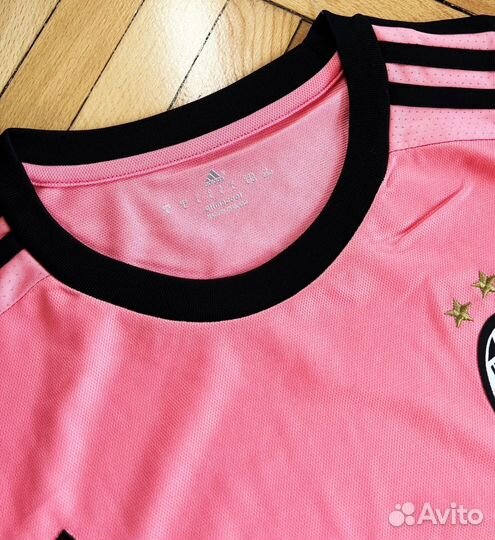 Футбольная форма FC Juventus adidas розовая