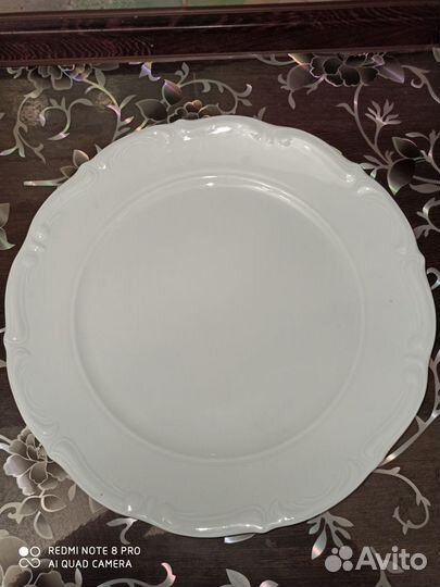 Блюдо новое круглое, овальное Швеция