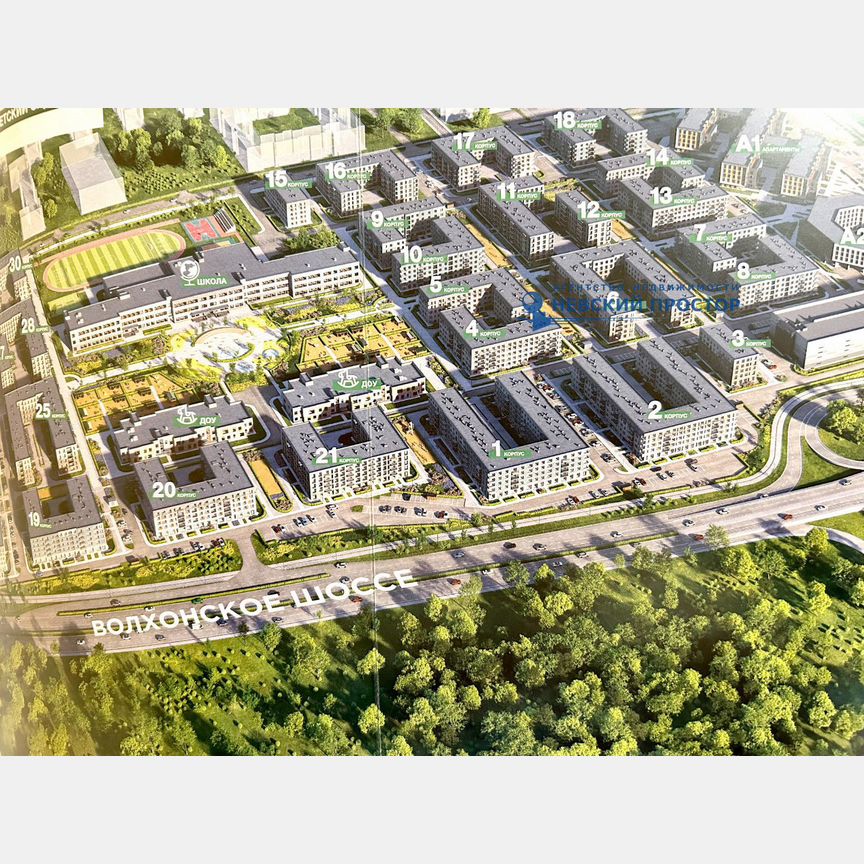 Квартира-студия, 23,6 м², 1/5 эт.