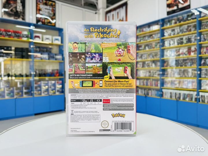 Pokemon Lets Go Pikachu Nintendo Switch