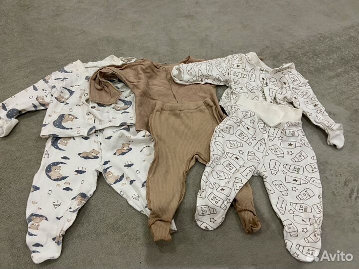 Слипы боди штанишки распашонки костюм