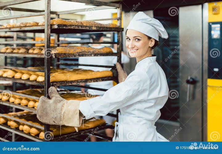 Работники в пекарню