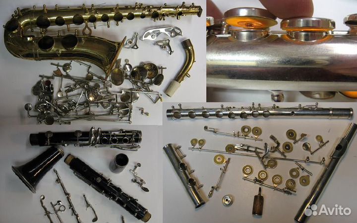 Ремонт духовых музыкальных инструментов