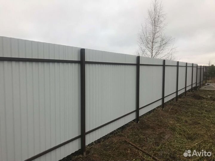 Заборы навесы