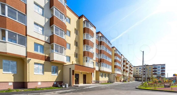 2-к. квартира, 55,3 м², 4/5 эт.