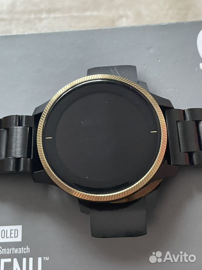 Garmin Venu Black Gold