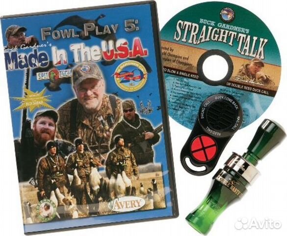 Манок на утку Double Nasty II+ DVD от Buck Gardner