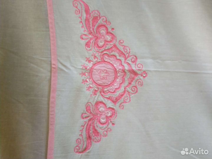 Пододеяльник СССР с вышивкой