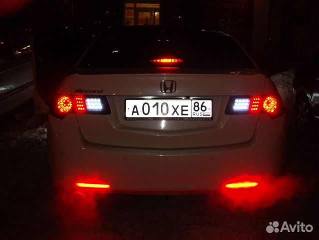 Светодиодные катафоты бампера Honda Accord 8 объявление продам