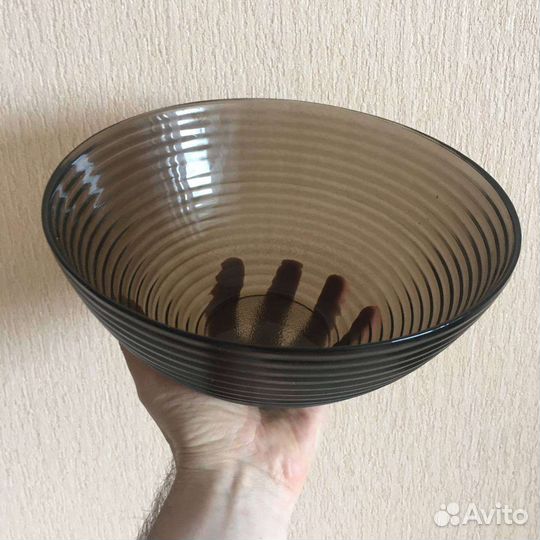 Большое блюдо / миска стекло Икеа