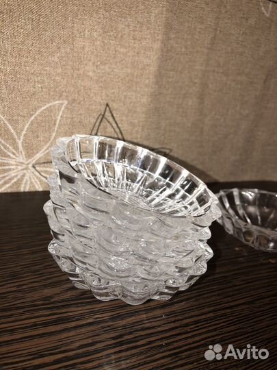 Розетки для варенья хрусталь СССР Икорницы