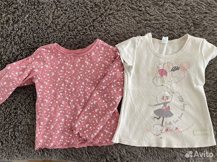 Детские вещи пакетом для девочек 92 98
