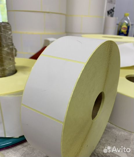 Термоэтикетки эко 58х40