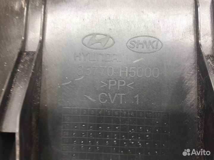 Обшивка задней панели Hyundai Solaris 2 HCR 2017