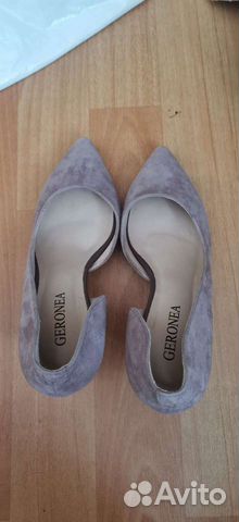 Туфли женские 36 размер натуральная замша