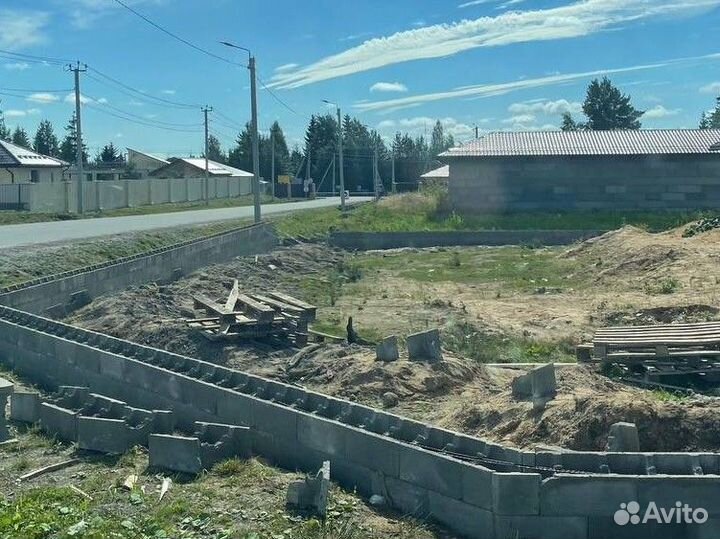 Несъемная опалубка. Фундамент.Блоки бетонные Забор