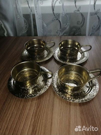 Мельхиоровые подстаканники СССР
