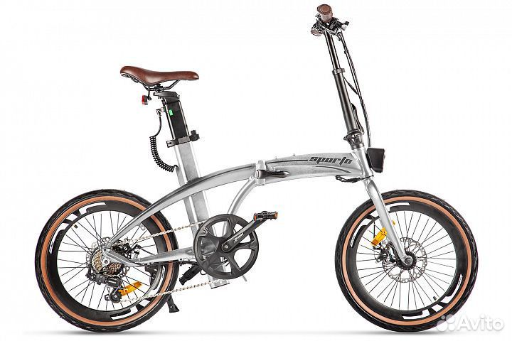 Электровелосипед Sporto Белый-2719