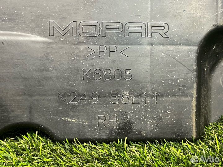 Защита днища задняя правая Fiat 124 2018