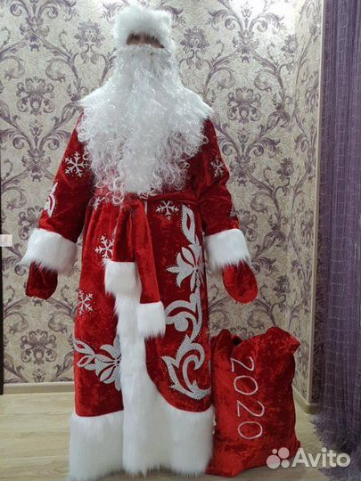 Костюм деда мороза и снегурочки