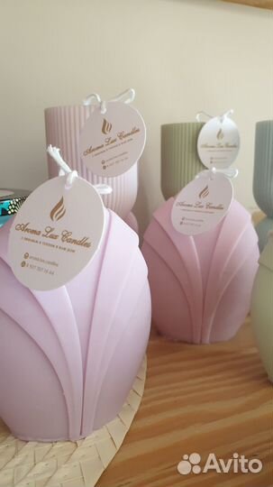 Свечи интерьерные от 350р