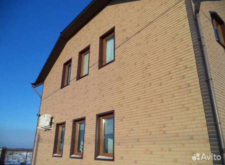 Фасадные панели berg(кирпич) goldenberg золотистый