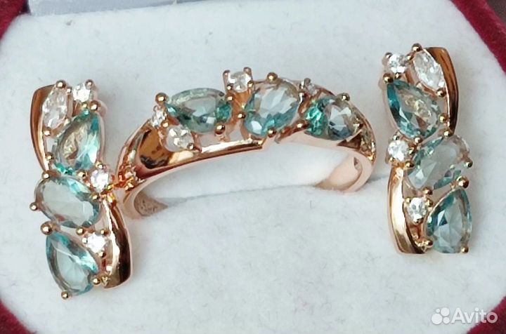 Золотые серьги проба 585rg
