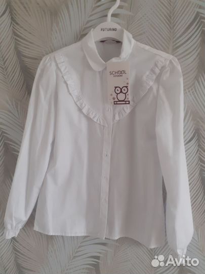 Блузки школьные 140-146