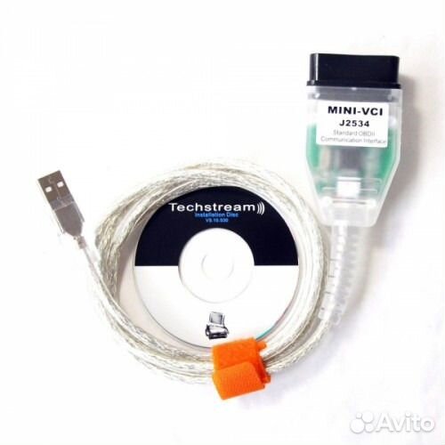 Диагностический кабельToyota mini VCI j2534