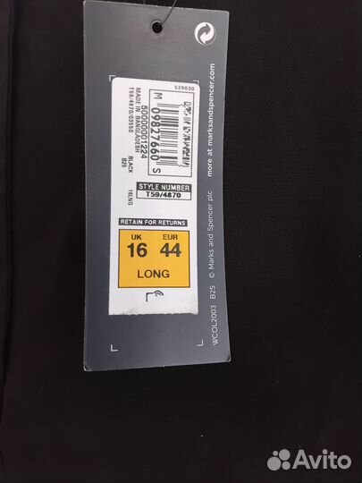 Юбка женская 48 50 новая Marks&Spenser черная