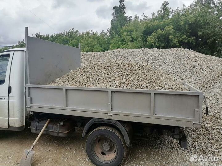 Песок щебень