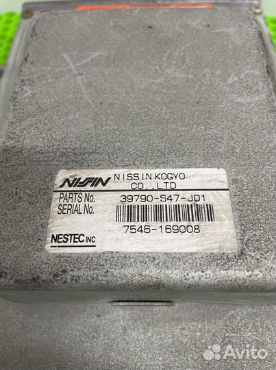 Эбу с абс Honda b20b