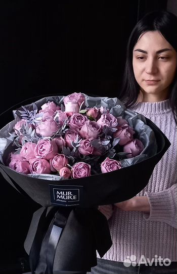 Розы пионовидные цветы букеты пионы