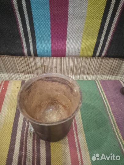 Ступка с пестиком времён СССР/чугун