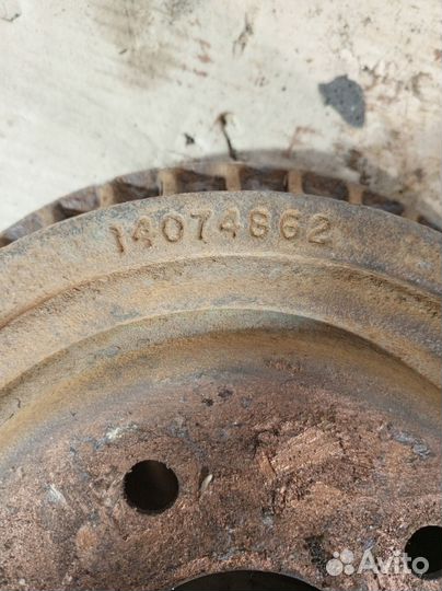 Диск тормозной задний Chevrolet Blazer