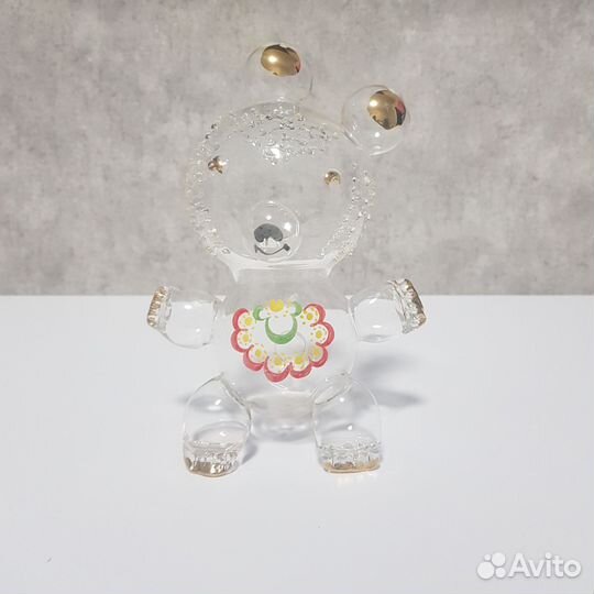 Олимпийский мишка СССР дутое стекло