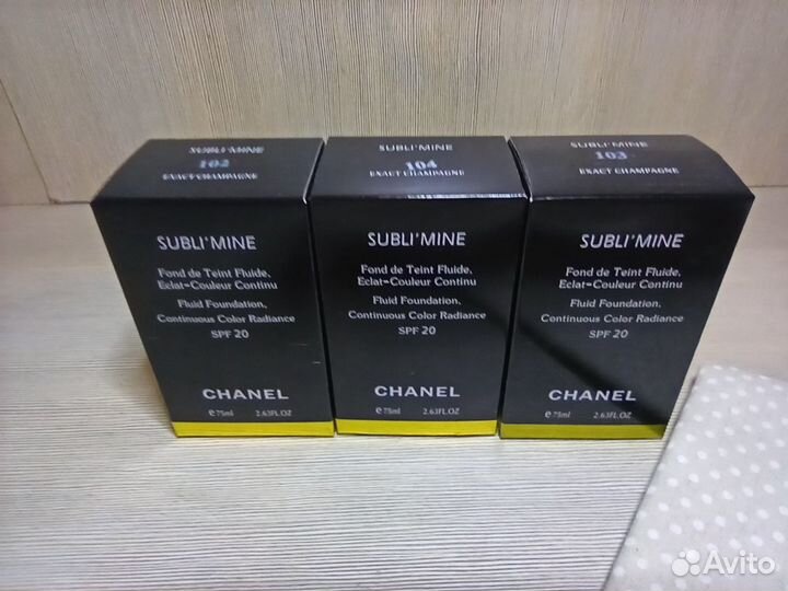 Тональный крем-флюид Chanel Sublimine
