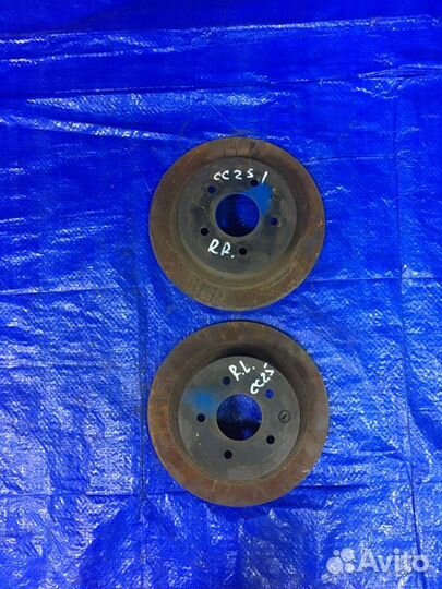 Диск тормозной задний Nissan Serena CC25