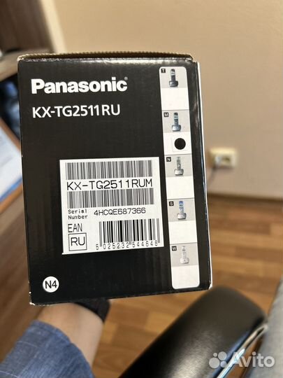 Стационарный телефон panasonic