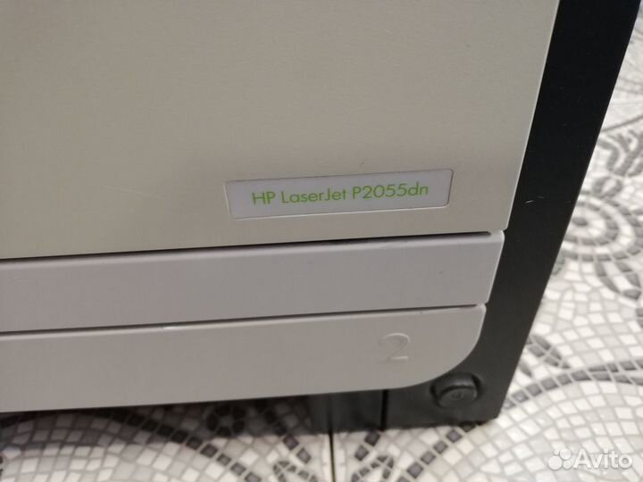 Принтер HP LaserJet P2055dn сеть двусторонний