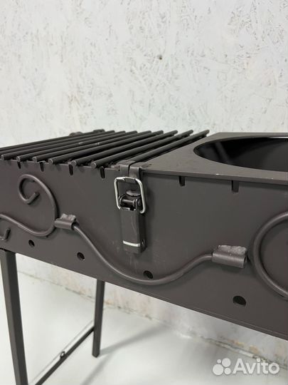 Мангал 5мм складной «Дипломат»