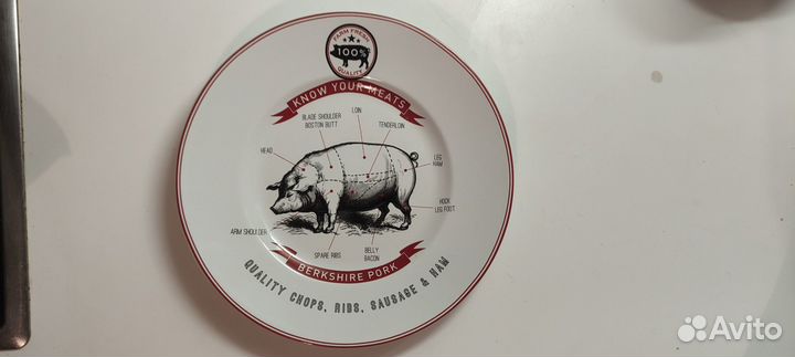 Столовая посуда 222fifth фарфор Know Your Meats
