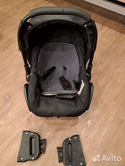 Автолюлька с адаптером на коляску