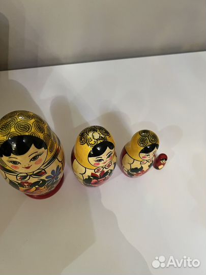 Матрешка деревянная