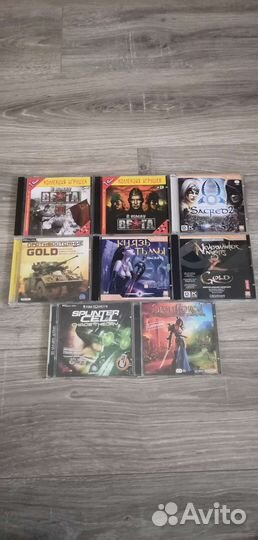 Компьютерные игры на CD, DVD дисках