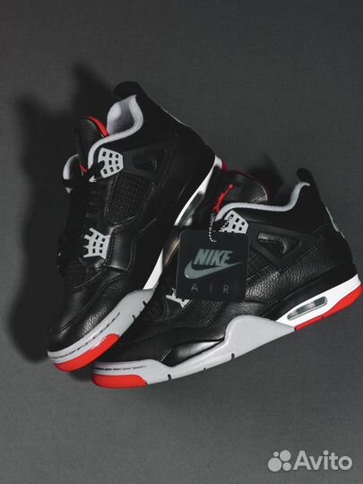 Кроссовки Nike Air Jordan 4 Retro Bred Reimagined