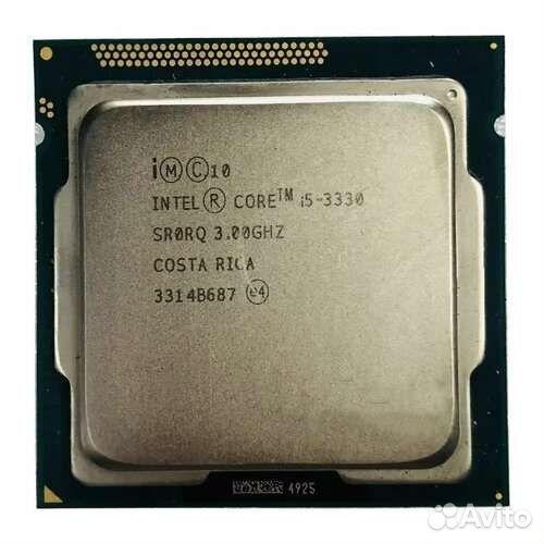 Процессор intel core i5 3330